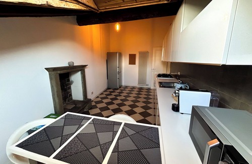 Bergamo Apartment | [Loft attic] on the Bergamo skyline