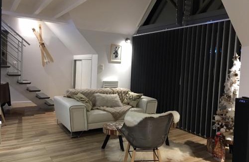 La Baule-Escoublac Apartment | Loft duplex neuf 65m2 (clim) au coeur de La Baule les Pins