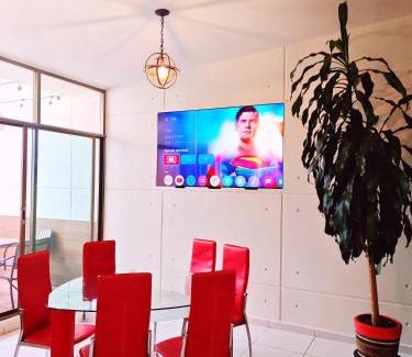 Jimenez Apartment | Loft Estilo & Diseño, disfruta de alberca climatizada, 2 jacuzzis para tu uso personal y exclusivo con agua caliente y sistema de hidromasaje tipo Spa, terraza privada y asador de carbon