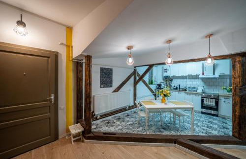 Oradea Apartment | Loft in 1902 Art-Nouveau Villa