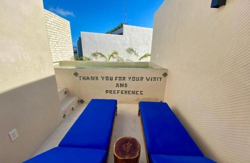 Tulum Apartment | Loft in Veleta - Private Rooftop Pool - Fast WiFi