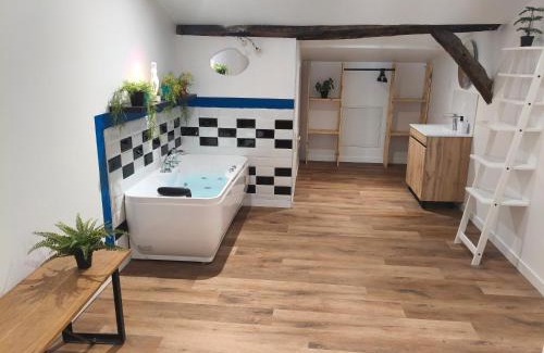 Sainte-Livrade-sur-Lot Apartment | Loft Le Pop Art-Balneo-Cinéma-Clim