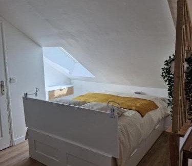 Nogent-le-Rotrou Apartment | Loft Moderne et Rénové - Idéal Pros & Familles - 1 à 4 pers - Wifi - 5 min de la Gare