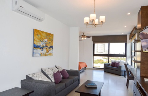 Monterrey Centro Apartment | Loft moderno y cómodo, 5 min de Macroplaza.