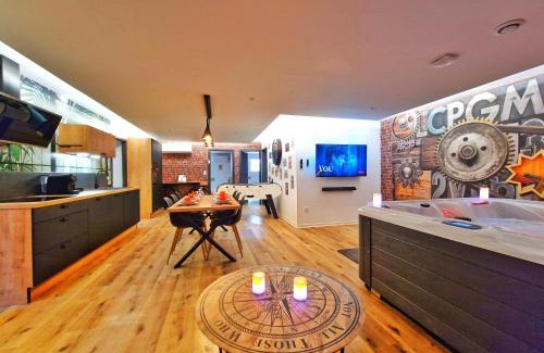 Muntzenheim Apartment | LOFT & SPA-6 Pers-Jacuzzi-Parking-Jardin-Clim-Colmar