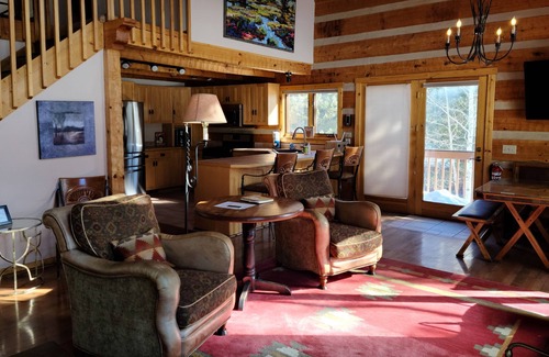 Woodland Park Cabin | Log cabin in the heart of Woodland Park with hot tub & private sauna