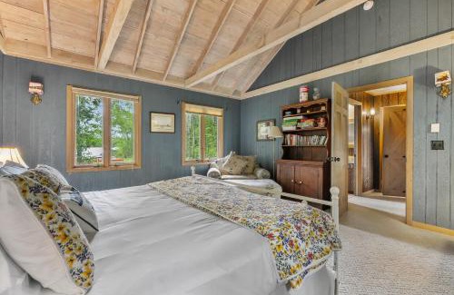 Baileys Harbor House | Log Cabin on Kangaroo Lake by Simple Life Rentals