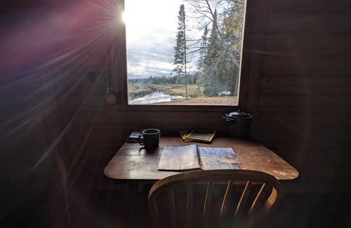 Gerrish Township Cabin | LOG CABIN W/SAUNA ON THE CUT RIVER AT HIGGINS LAKE
