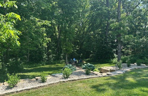 The Galena Territory House | Log Home, game room/hot tub/firepit