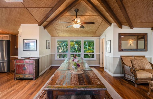 Princeville House | Lola Hale, Spacious Upgraded Hawaiiana House, A/C and Hot Tub