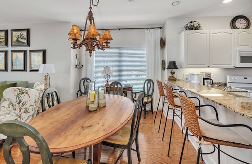 St. Simons Island Condo | Long distance marsh views and community pool.