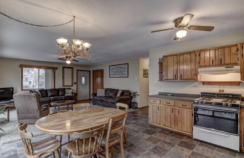Phillips House | Long Lake View on chain of lakes w/dock; supper clubs/bars in walking distance