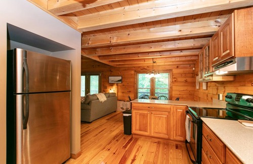 Lake Lure House | Long Term Rental - Secluded Lake Lure 2 Bedroom Cabin