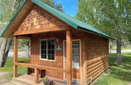 Ririe Apartment | Longhorn Cabin At Mountain River Ranch