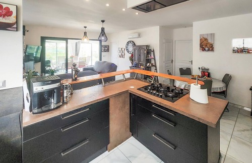 Bessan House | Look forward to this attractive vacation home with conservatory and pool.