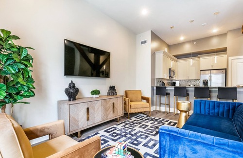 Central Business District Condo | Look No Further! Glam + Historic Charmer + Large Private Balcony = Everything! | The Calliope