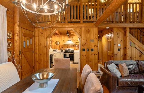 Gilford Cabin | Look to the Mountains: Gunstock Acres Log Cabin