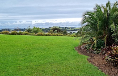 Pataua South Apartment | Lookout at Pataua South, 5 minutes from the beach. Space to play.
