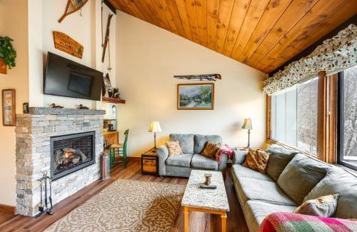 Lincoln House | Loon Mountain Townhome with Pool and Slope Views!