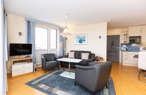 Duhnen Apartment | Lord Nelson App.802-43m² vacation apartment in Döse, close to the beach, swimming pool and sauna