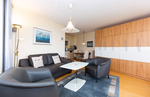 Duhnen Apartment | Lord Nelson App.802-43m² vacation apartment in Döse, close to the beach, swimming pool and sauna