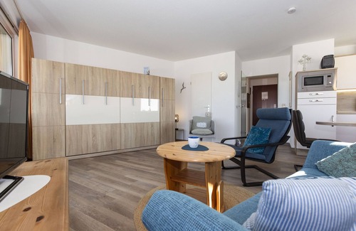 Duhnen Apartment | Lord Nelson App.410 -43m² vacation apartment in Döse, close to the beach, swimming pool and sauna