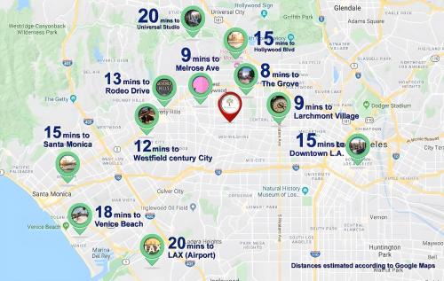 Mid-Wilshire Apartment | Los Angeles 3BR Villa Suites with Free Parking