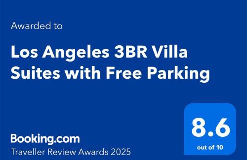 Mid-Wilshire Apartment | Los Angeles 3BR Villa Suites with Free Parking