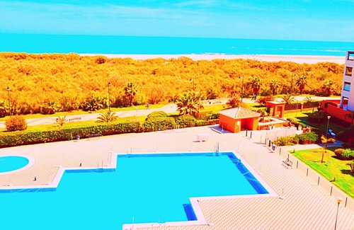 Ayamonte Apartment | Los Pelícanos - Apartamento superior con terraza frontal al mar