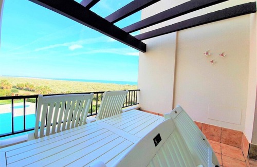 Punta del Moral Apartment | Los Pelicanos, 2 bedrooms with sea views - Ref.418