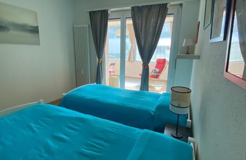 Losone Apartment | Losone garden e grande terrazza abitabile.