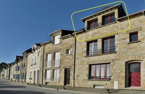 Cancale Apartment | LOstra 2 - Appartement avec mezzanine, front de mer à Cancale sur le Port de La Houle