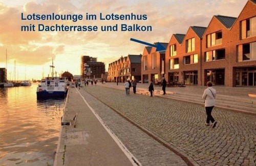 Wismar Apartment | Lotsenlounge im Lotsenhus - ABC238