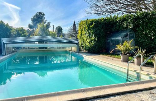 Lancon-Provence Apartment | Lou Maestoso - Cosy, Campagne, CLIM, 2 personnes