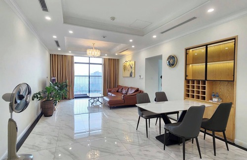 Dong Da Apartment | Lovely 3 bedroom apartment with AC in hateco laroma vibrant Hà Nội