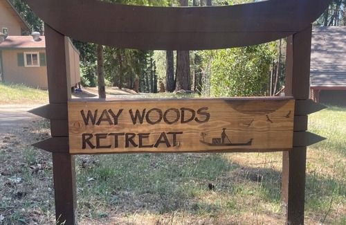 Foresthill House | Lovely 3-Bedroom Cabin House With Outdoor Hot Tub At Way Woods Retreat