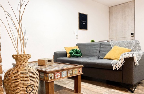 Molino de Parras Apartment | Lovely and cozy boho apartment 5 blocks from the Cathedral