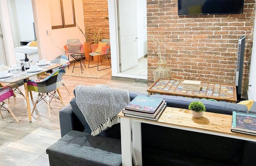 Molino de Parras Apartment | Lovely and cozy boho apartment 5 blocks from the Cathedral