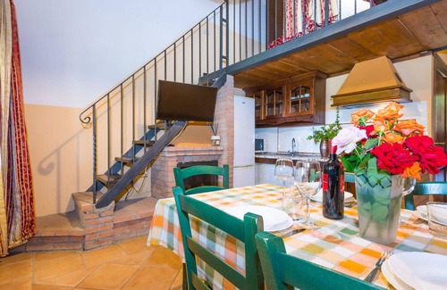 Riparbella Apartment | Lovely apartment for 5 people with A/C, pool, WIFI, TV, patio and parking
