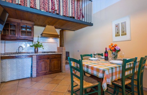 Riparbella Apartment | Lovely apartment for 5 people with A/C, pool, WIFI, TV, patio and parking
