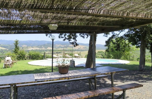 Montecatini Val di Cecina Apartment | Lovely apartment for 4 guests with WIFI, pool, patio, pets allowed and parking