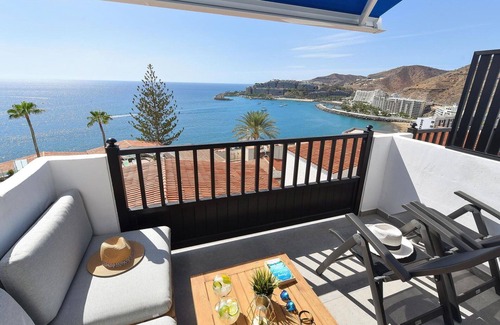 Arguineguin Apartment | Lovely apartment for 2 people with A/C, WIFI, pool, TV, balcony and parking