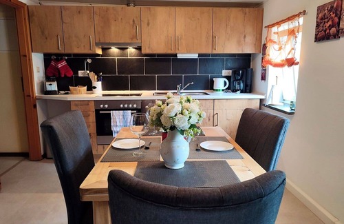 Grossschoenau Apartment | Lovely apartment for 4 guests with WIFI, TV, patio and pets allowed