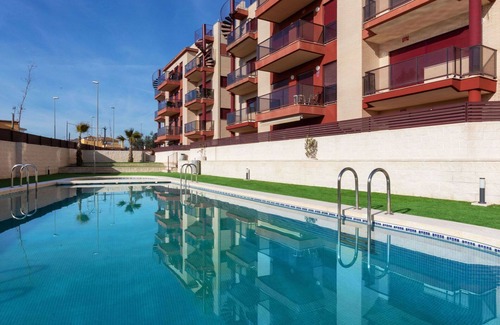 Vinaros Apartment | Lovely apartment for 4 people with pool, WIFI, A/C, TV, terrace and parking