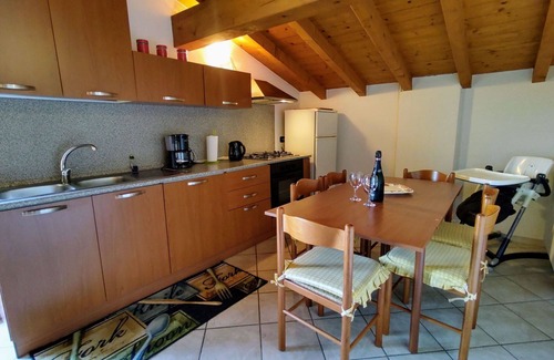 Sorico Apartment | Lovely apartment for 5 people with WIFI, pool, TV, balcony and pets allowed