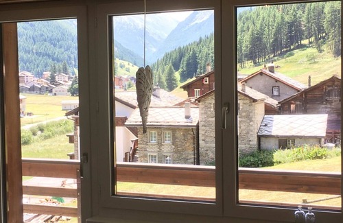 Saas-Balen Apartment | Lovely apartment for 5 people with WIFI, TV and balcony