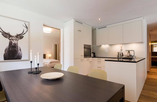 Saas Grund Apartment | Lovely apartment for 5 people with WIFI, TV, balcony and pets allowed