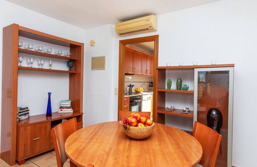 San Jorge Apartment | Lovely apartment for 4 guests with pool, A/C, WIFI, TV, terrace, pets allowed and parking