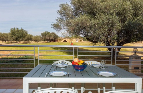 San Jorge Apartment | Lovely apartment for 4 guests with pool, A/C, WIFI, TV, terrace, pets allowed and parking