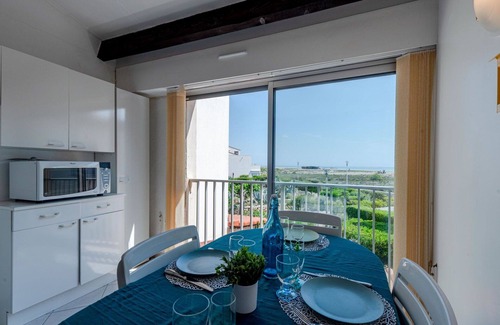 Port Leucate Apartment | Lovely apartment for 4 people with WIFI, TV and balcony